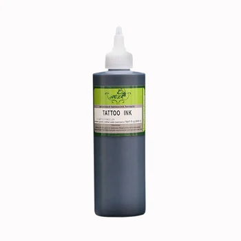 

Black Tattoo Ink 250ml Tattoo Pigment Ink Set 8 Oz For Body Painting Permanent Makeup Microblading Pigment Tinta