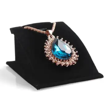 

jewellery box Velvet Pendant Necklace Jewelry Display Storage Holder Showing Stand Organizer joyero/jewelry organizer/Necklace D
