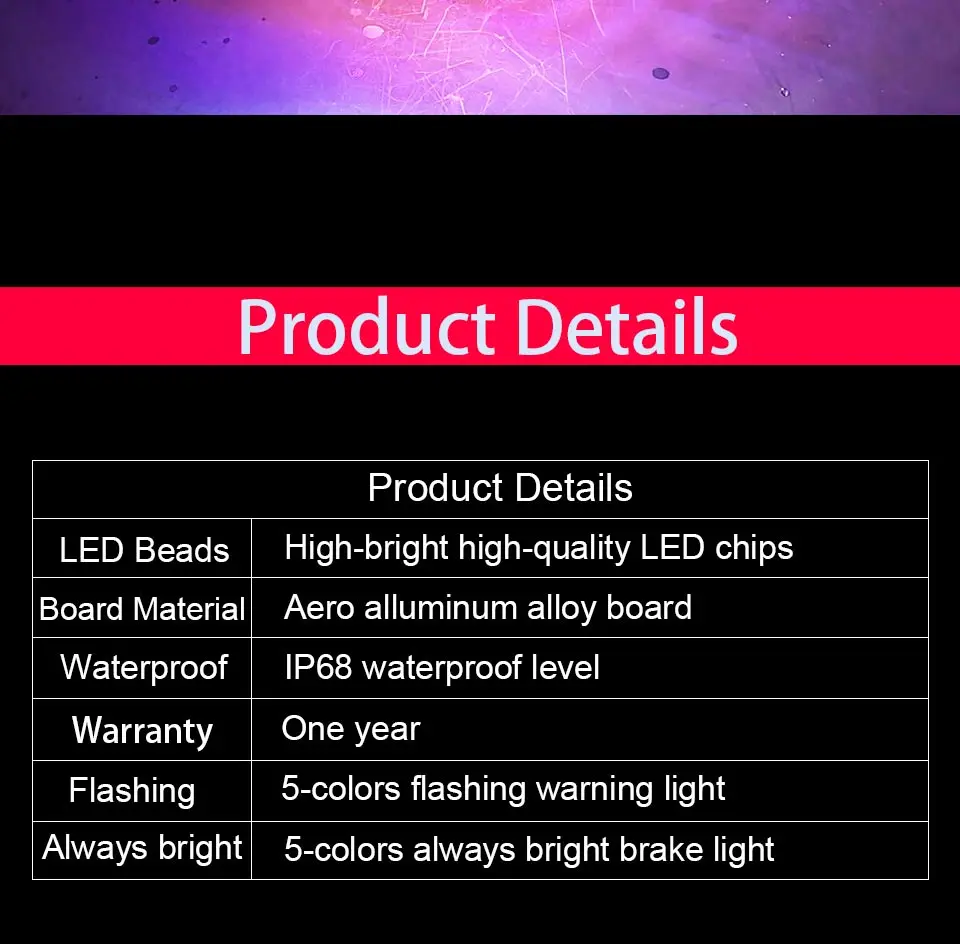 Colorful Flashing Led Light for Truck Signal Lamp 24V LED Bulb Lorry Cars Warning Strobe Lamp 24v COB LED Traffic Lighting (10)