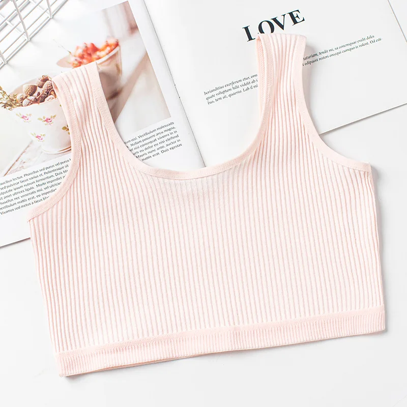 

Children Girls Bras Adolescent Underwear Girls Tops Children's Underwear Bra Vests Girls Children Camisole 8-16 Years Old