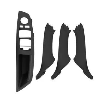 

4 pcs/set For 5 series F10 F18 LHD Left Hand Drive Car Interior Door Armrest Handle Inner Panel Pull Trim Cover 6 colors