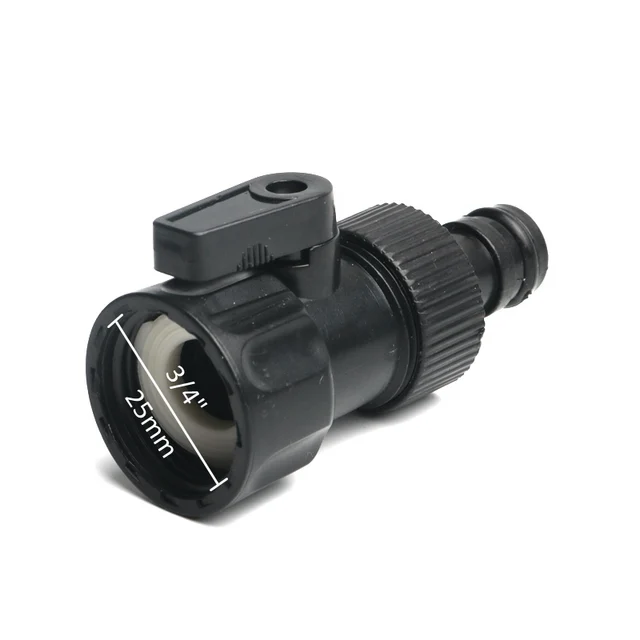 1 Százalékos Műanyag Kerti Gyors Csatlakozó Szelep Öntöző Tömlőhosszabbítás Adapter Meghosszabbító Tömlőszerelvények Kapcsoló - Image 4