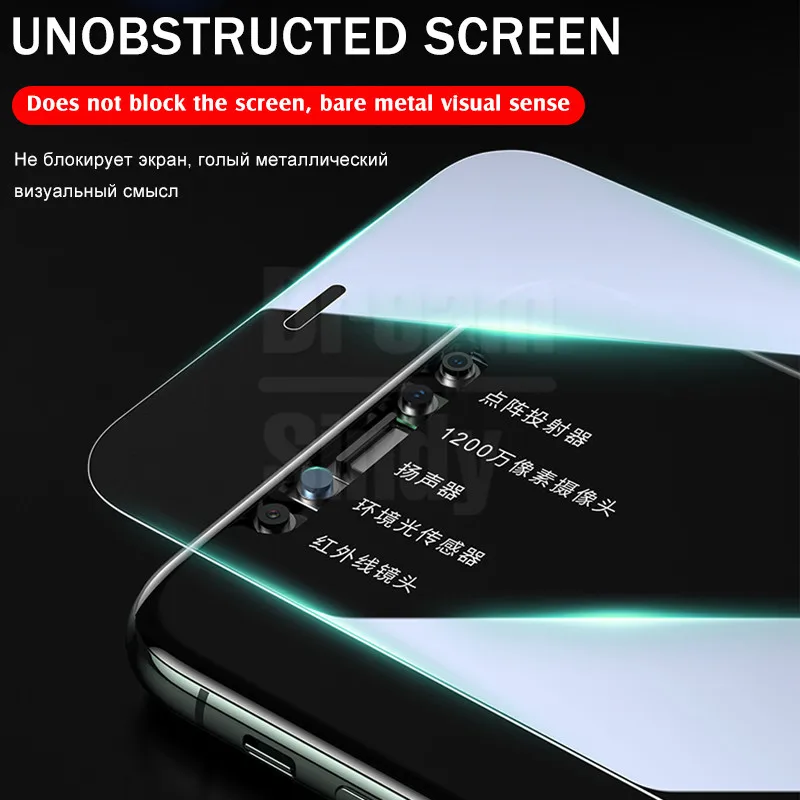 4-1 шт защитное закаленное стекло для IPhone 11 Pro Max XS XR X Защита экрана для IPhone 8 7 6 6s Plus прозрачная стеклянная пленка