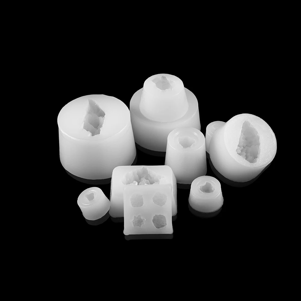 Silicone Resin Molds 11Pcs DIY Casting Molds Set Various Shape Silicone  Molds Crystal for Resin Epoxy