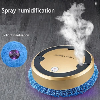 

Household Mops USB Charging Vacuum Cleaner Rotary Mopping Intelligent Humidifying Spray Multifunctional Dry And Wet Mop Machine