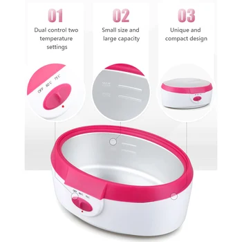 

Paraffin Wax Machine for Hand and Feet Paraffin Bath Quick Heating 2000ml Paraffin Wax Warmer with Paraffin Wax 2000ml