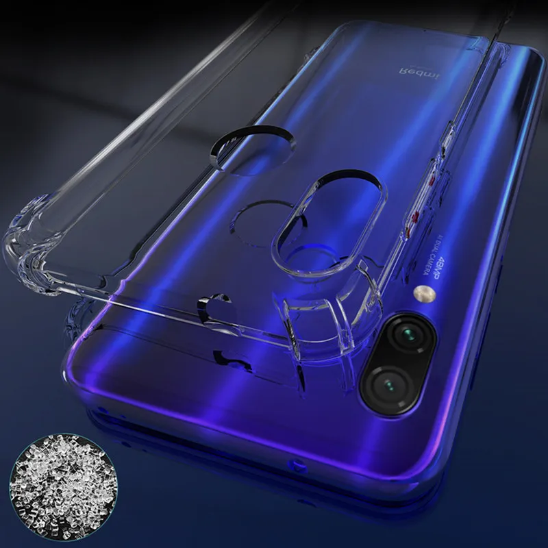 Противоударный Прозрачный чехол для xiaomi mi 9 8 se a1 a2 lite redmi note 4 6 5 pro 6/6a/4x/k20 2