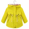 Spring Autumn Girls Casual Jackets hooded Outerwear Fashion Printing Candy Color Windbreaker Children Clothing Cute Girls Coat ► Photo 2/6