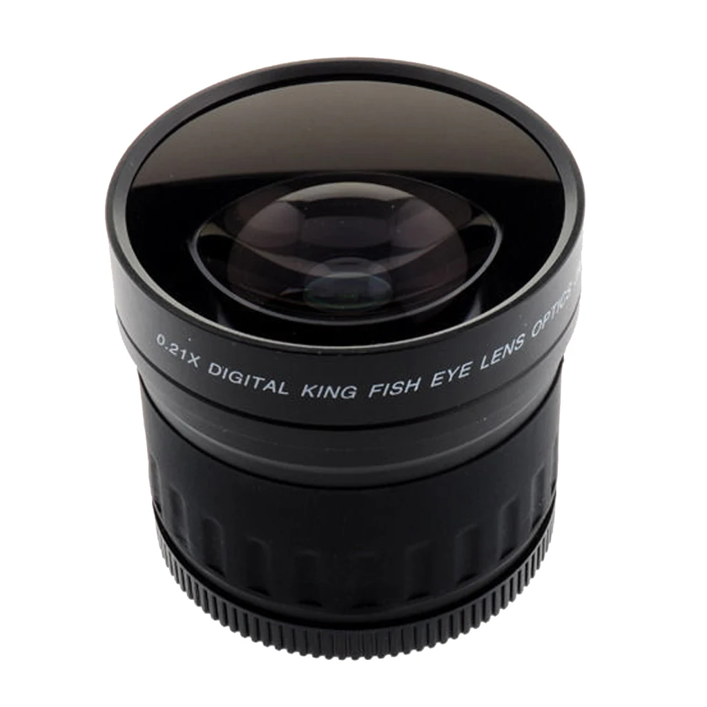 58mm 0.21x Wide Angle Fisheye Lens For Sony Alpha NEX-5 NEX-6 NEX-7 NEX-5N