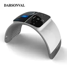 DARSONVAL Professional 7 Colores Mascara LED PDT Facial Mask Red Light Therapy Treatment Skin Lamp Machine Remover Anti-Wrikle