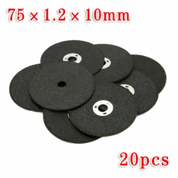 

20pcs Separator Discs Epoxy Ultra Thin Separator Discs Grinding Wheel For Cutting Metal Plastic Wood For Use With Rotary Tool