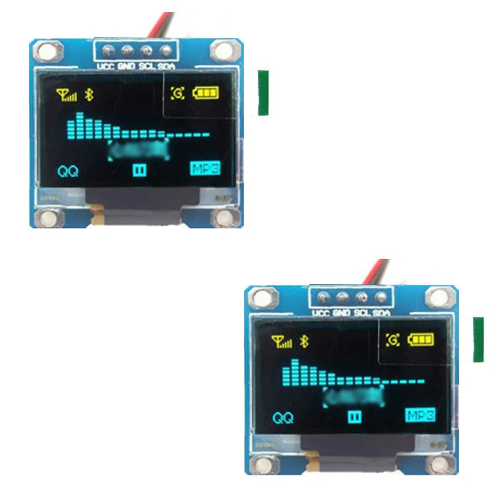 DC3.3V-5V OLED ЖК-дисплей модуль разрешение платы IEC IIC интерфейс компоненты
