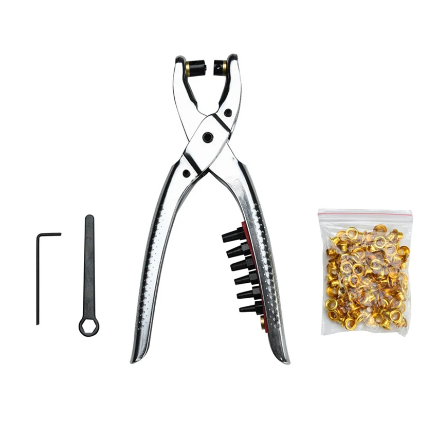 Leather Hole Punch Plier for Belts, Watch Bands, Straps Heavy Duty