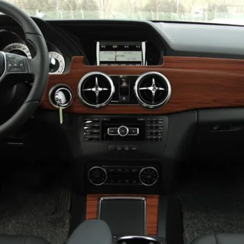 

Interior Car Sticker DIY Accessories Moisture proof 1M Wood Grain Vinyl