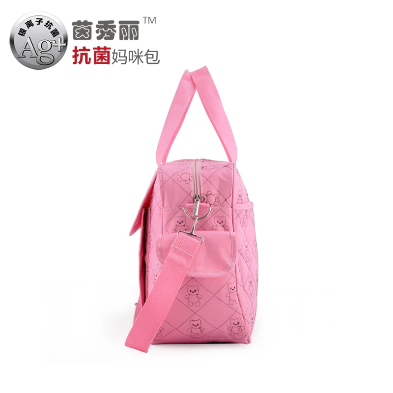 Сумка для подгузников для беременных, модная Высококачественная сумка для подгузников для мамы и ребенка, сумка для подгузников на молнии с принтом, сумка для детских колясок, водонепроницаемая сумка