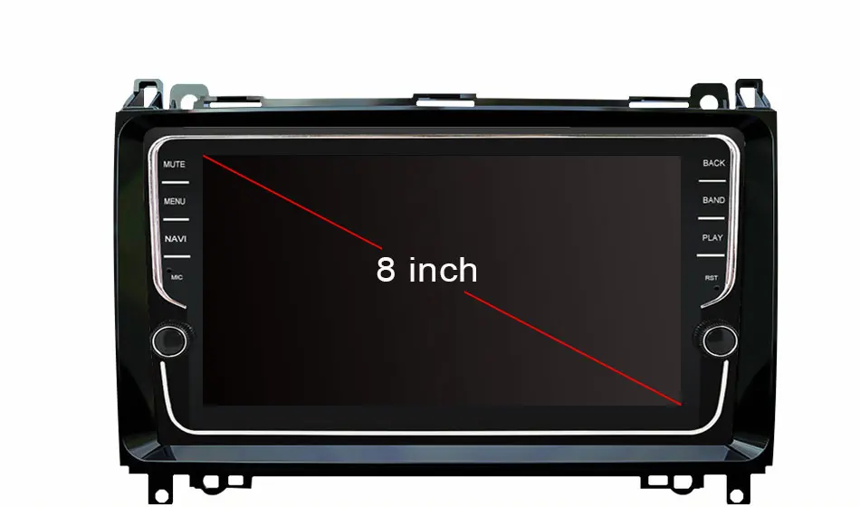 Clearance Eunavi 2 din Car radio multimedia Player GPS Android 9 Automotivo For Mercedes Benz Sprinter Viano Vito B-class B200 B180 no dvd 30
