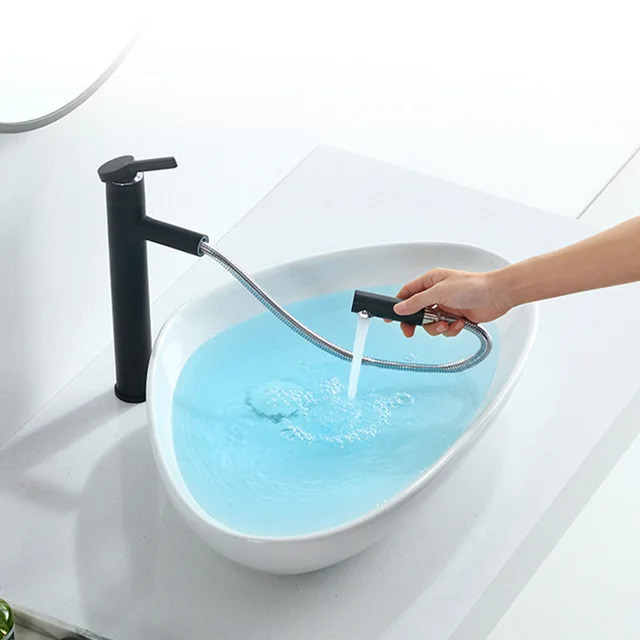 Nordic เซรามิคอ่างล้างหน้าสแควร์/Ronud อ่างล้างหน้าสีดำเรียบง่ายห้องน้ำ Art Home อ่างล้างหน้า 2