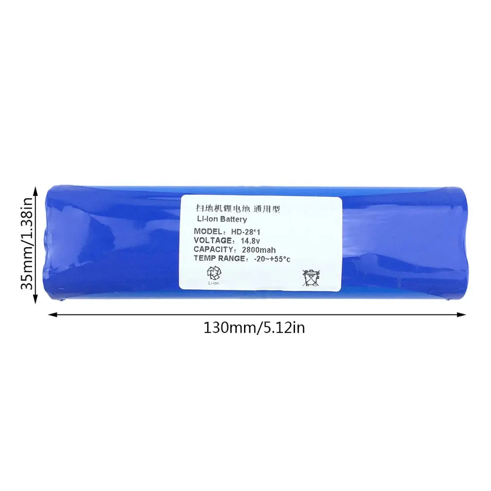 14,8 V 2800mAh 18650 литий-ионный аккумулятор для Philips робототехники FC8820/8810 Аксессуары для пылесосов
