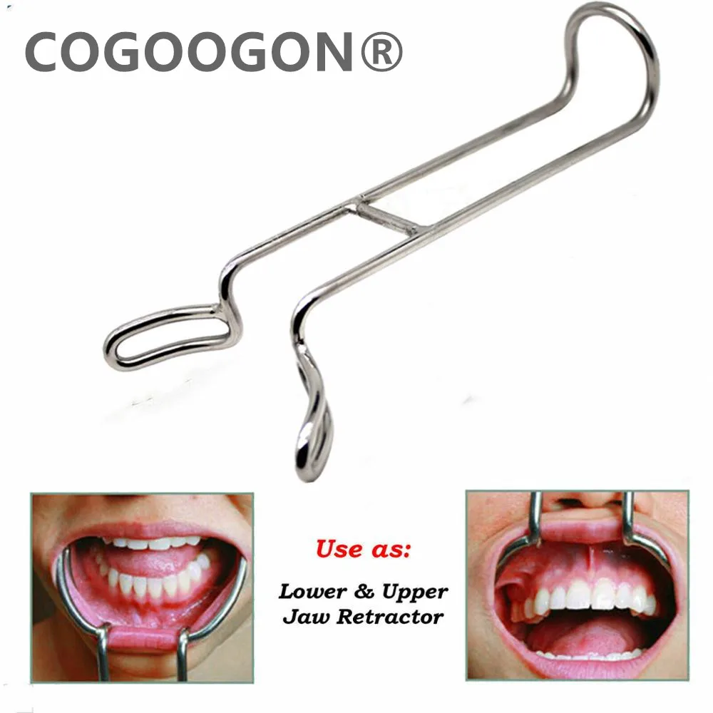 Dental Implant Large Mouth Gag Opener Teeth Retractor Dentist Surgical Instrument Tool 8cm Tooth Whitening Tool Oral Care