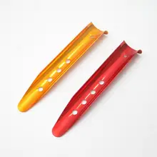 Lightweight Outdoor Accessories Aluminum Beach Nails Tent Seaside Canopy Windproof Snow Nails 23Cm Camping Tool Accessories