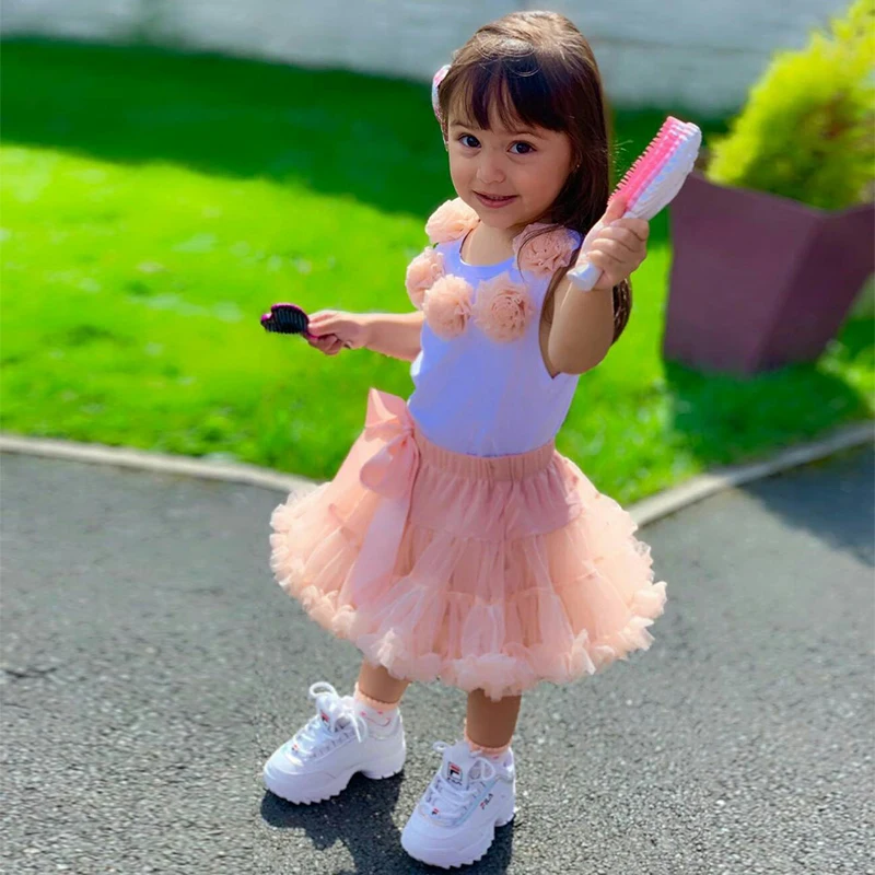 Одежда для девочек спортивный костюм комплекты с юбкой американкой комплект из 2