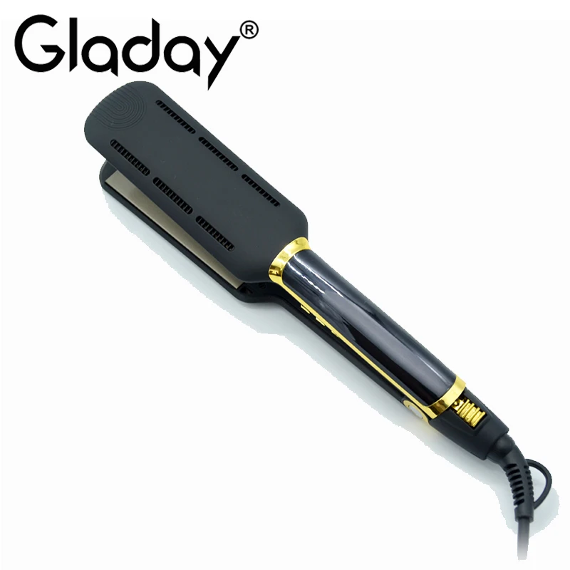 

Hair Straightener Iron LED Digital Straighting Falt Iron Electric Fast Heat Straightening Hair Iron