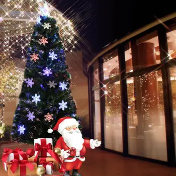 

Christmas Tree Artificial Decoration LED Snowflake Light for Home Party Room UYT99