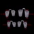4pcs/8pcs Anti Snoring Nose Clip Breathable Easy Sleep Snore Stopper Aid Nasal Dilators Device Congestion Aid No Stripes Cones