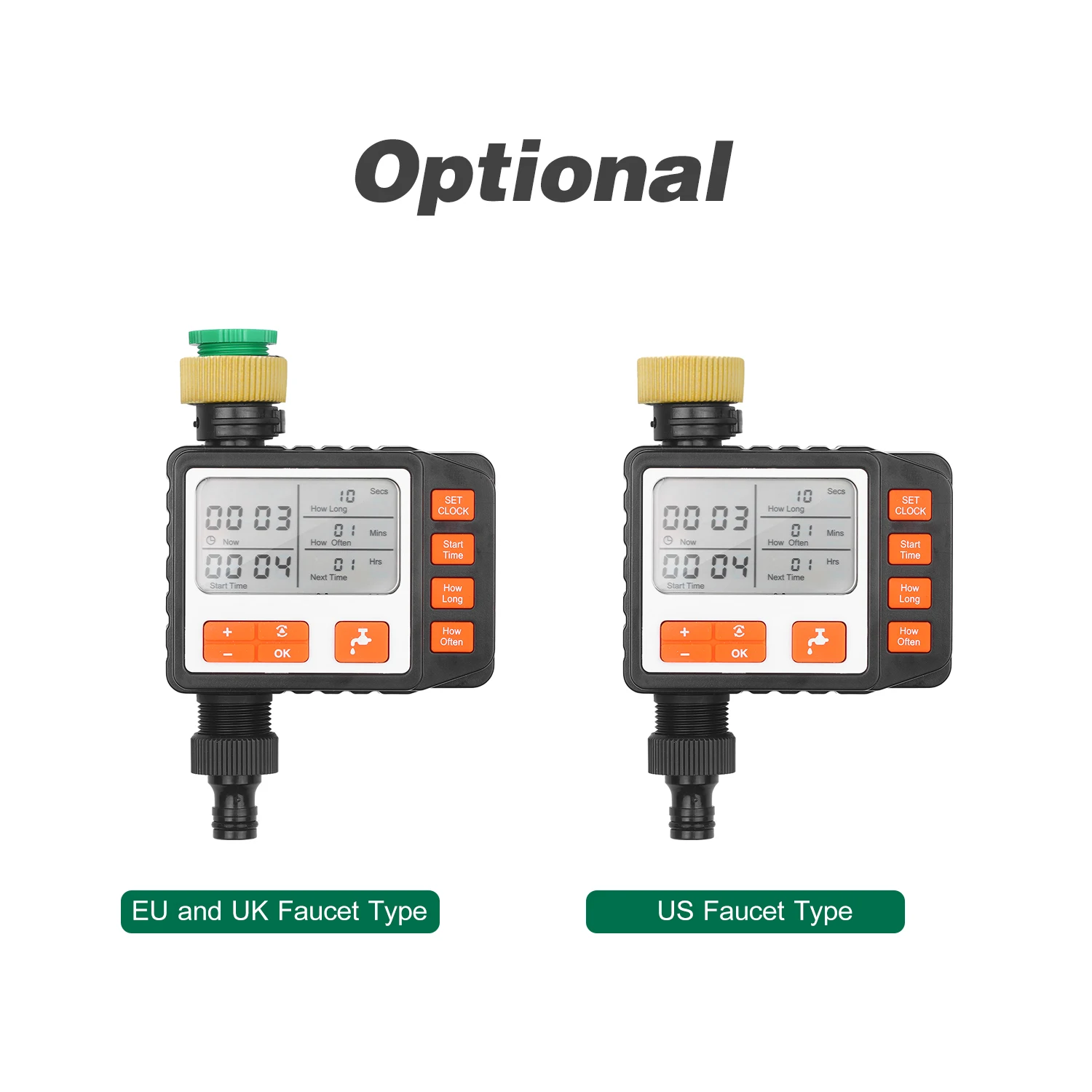 Цифровой водный таймер Программируемый наружный одиночный выход автоматический
