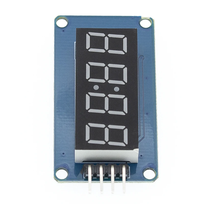 TM1637 4 бит цифровой светодиодный Дисплей модуль для arduino 7 сегментный 0 36 дюйма часы