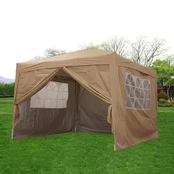 

Waterproof 3.0Mx3.0M Pop Up Gazebo Marquee Garden Awning Party Tent Canopy