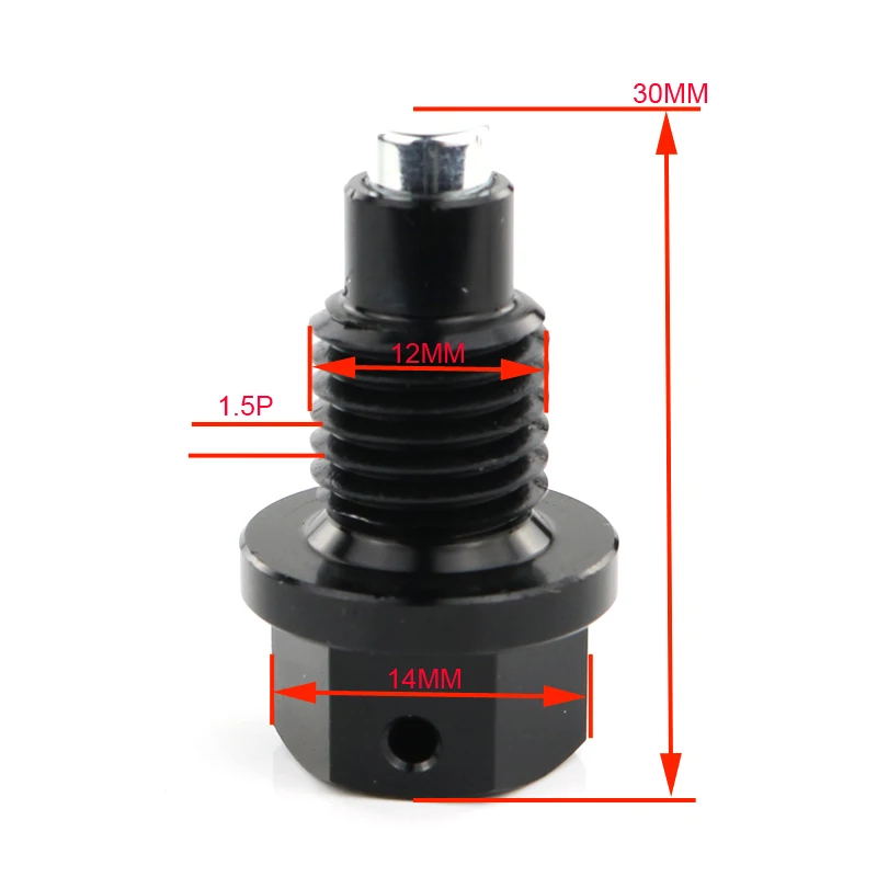 KTM EXC 200 2T 2001 Magnetic Oil Drain Plug with Washer CC 