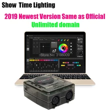 Новейшая версия Das светильник DVC4 DMX программное обеспечение сценический светильник контроллер движущаяся головка консоль DJ сценический светильник USB светильник ing интерфейс