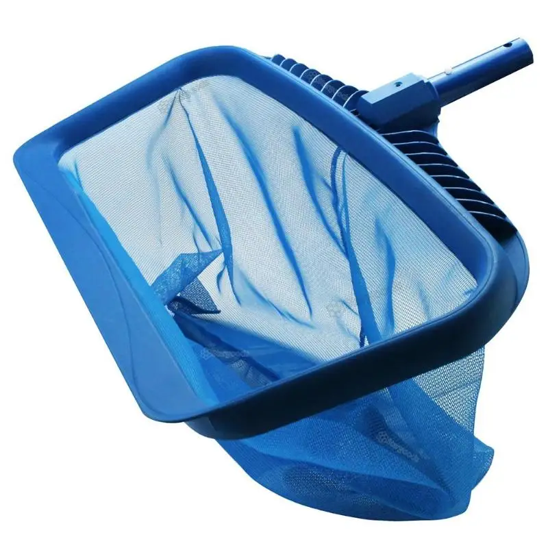 

Swimming Pools Skimmer Net Rubbish Cleaning Rake Leaf Mesh Deep Bag Net Plastic Swimming Bath film home pool cleaning tool