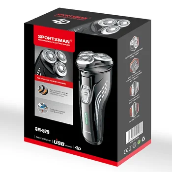 

Electric Shaver USB Rechargeable Beard Trimmer Washable Wet Dry Beard Cutting Machine Multifunctional Floating Razor