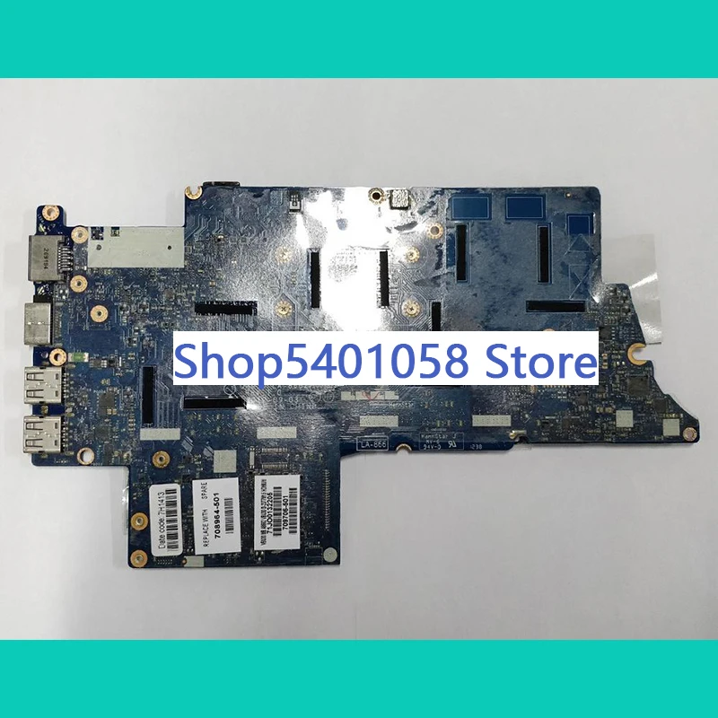 

for HP ENVY 4T-1100 708964-501 708964-601 UMA w i3-2377M CPU QAU30 LA-8662P Laptop Motherboard Mainboard Tested