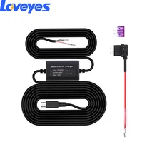

3.3m Car Charger Cables 5V 2A Step-down Line 12V To 5V Low Voltage Protection ACC Auto Charging for Parking Monitor Car DVR 901C