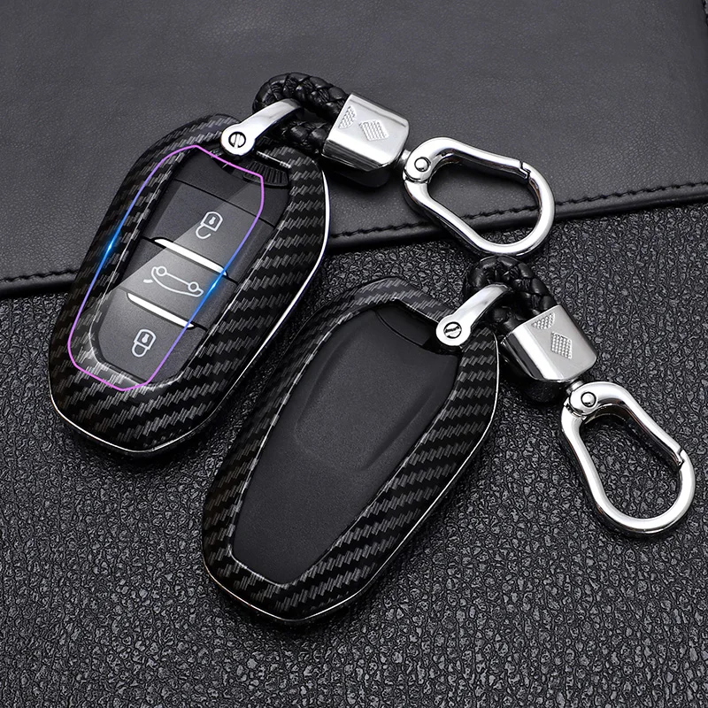 ABS Car Key Case for DS3 DS5LS DS6 Peugeot 208 301 3008 4008 5008 Citroen C4 C5 X7 C4L C6 C3-XR Keyless Remote Protector Cover | Автомобили