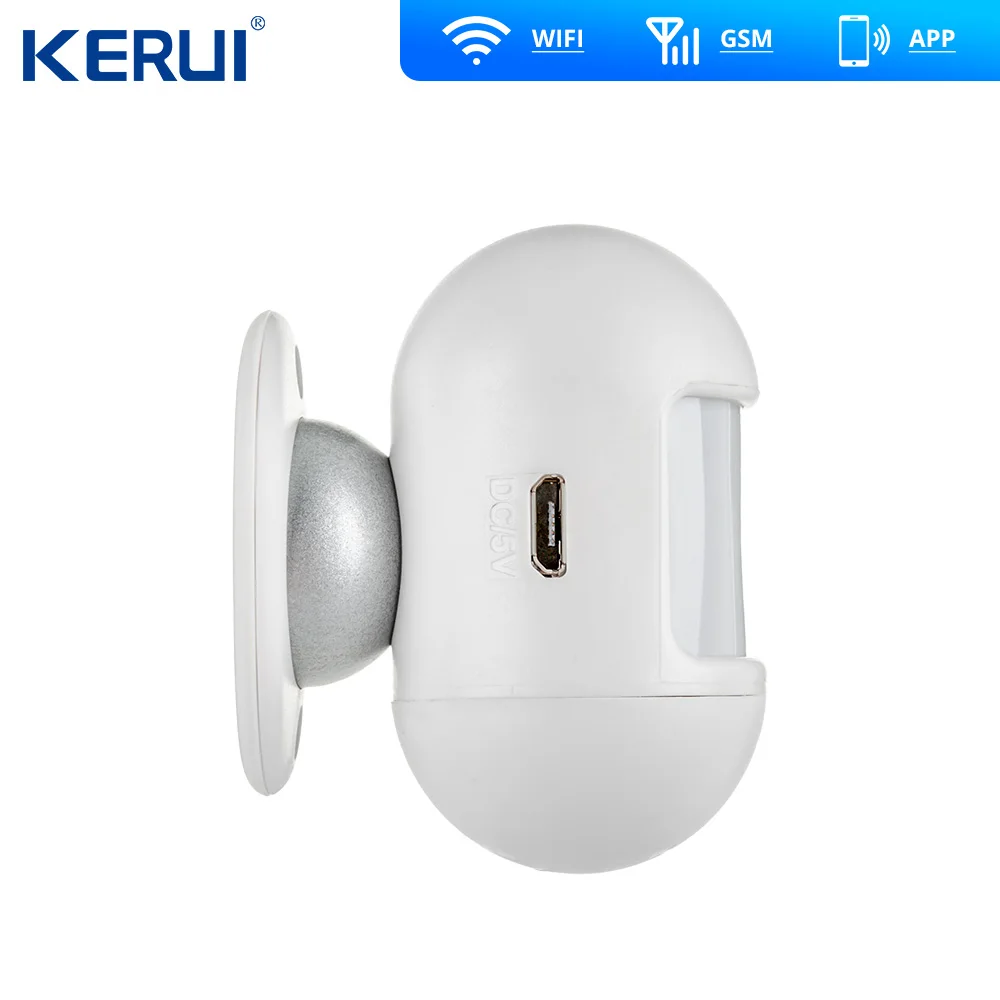 KERUI W20 GSM Wi Fi сигнализация 2 4 дюйма Сенсорная панель охранная APP RFID мини подвижная