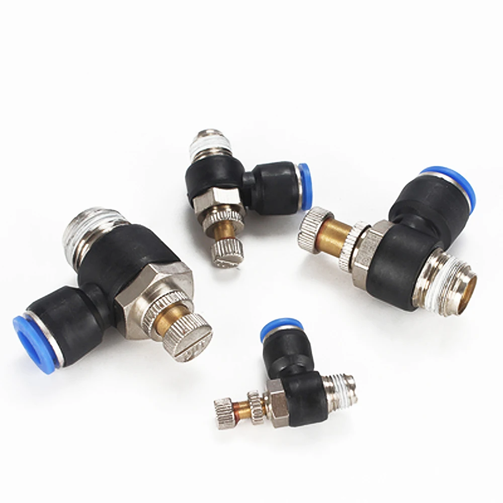 

SL Pneumatic Throttle Speed Control Valve SL4- M5 /SL04-01 /SL04-02
