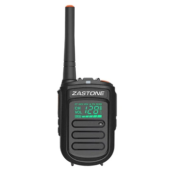 

Zastone Mini9 Portable Digital Walkie Talkie 2W Uhf 400-470Mhz Hf Transceiver Communicator Two-Way Radio LED Sn(Eu Plug)
