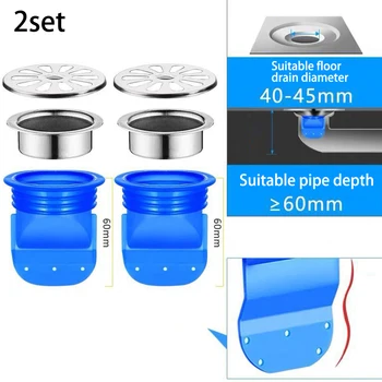 

Sewer Floor Drain Core Pipe Seal Ring Bathroom Bath Home Washing Machine