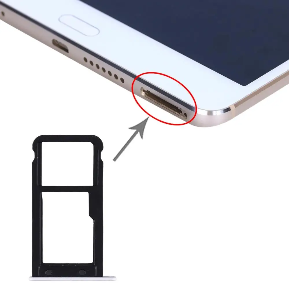 IPartsBuy лоток для sim-карты+ лоток для карт памяти Micro SD для huawei MediaPad M3