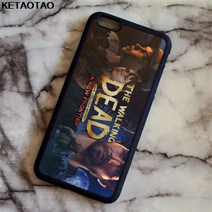 Чехол для телефона KETAOTAO The Walking Dead tv s для iPhone 4S SE 5C 5S 6S 7 8 Plus X XS XR 11 Pro Чехол из мягкого ТПУ резины и силикона - Цвет: Золотой