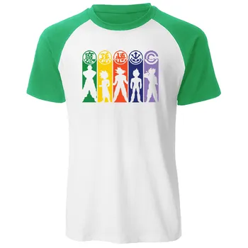 

Hot Sale Dragon Ball T-Shirt Harajuku Streetwear DragonBall Z Printed Tshirt Men Japanese Anime Raglan Short Sleeve Mens t shirt
