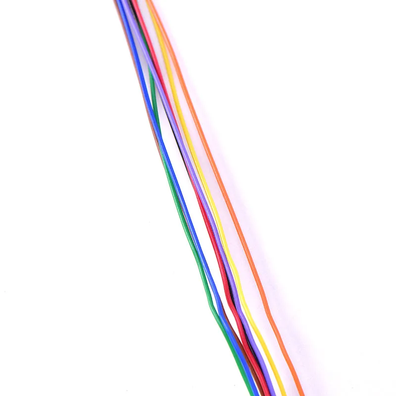 Горячее предложение! Распродажа! 30AWG смешанный цвет прыгающий провод ЛУЖЕНАЯ МЕДЬ ПВХ изоляция одножильный провод