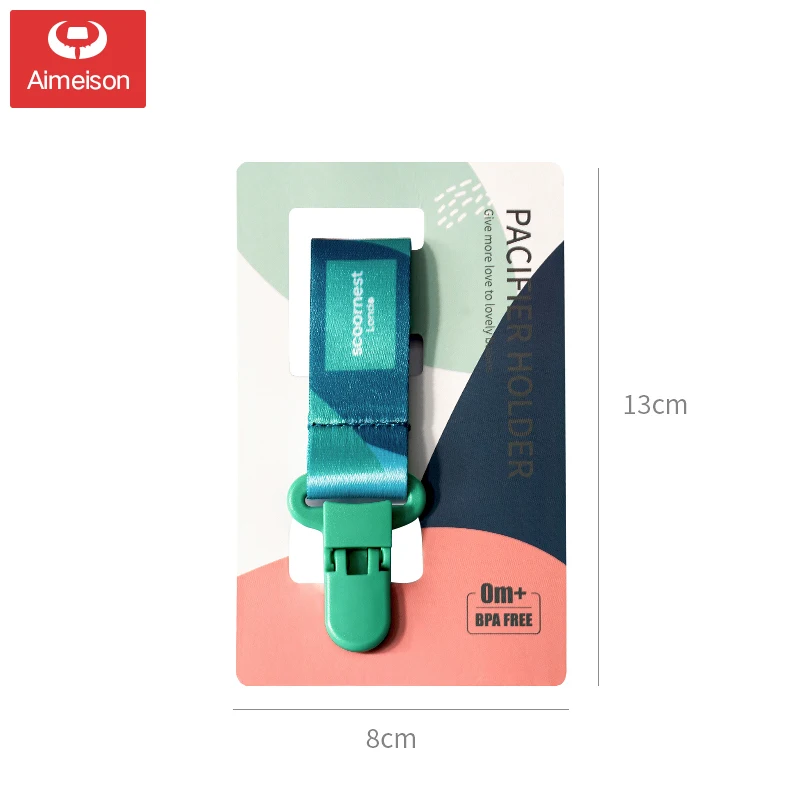 Aimeison  Pacifier chain baby nipple teether anti-chain chain baby pacifier clip chain baby toy rope