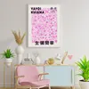 Colorful Flower Drink Vase Abstract Kusama Yayoi Wall Art Canvas Painting Posters and Prints Wall Pictures for Living Room Decor 3