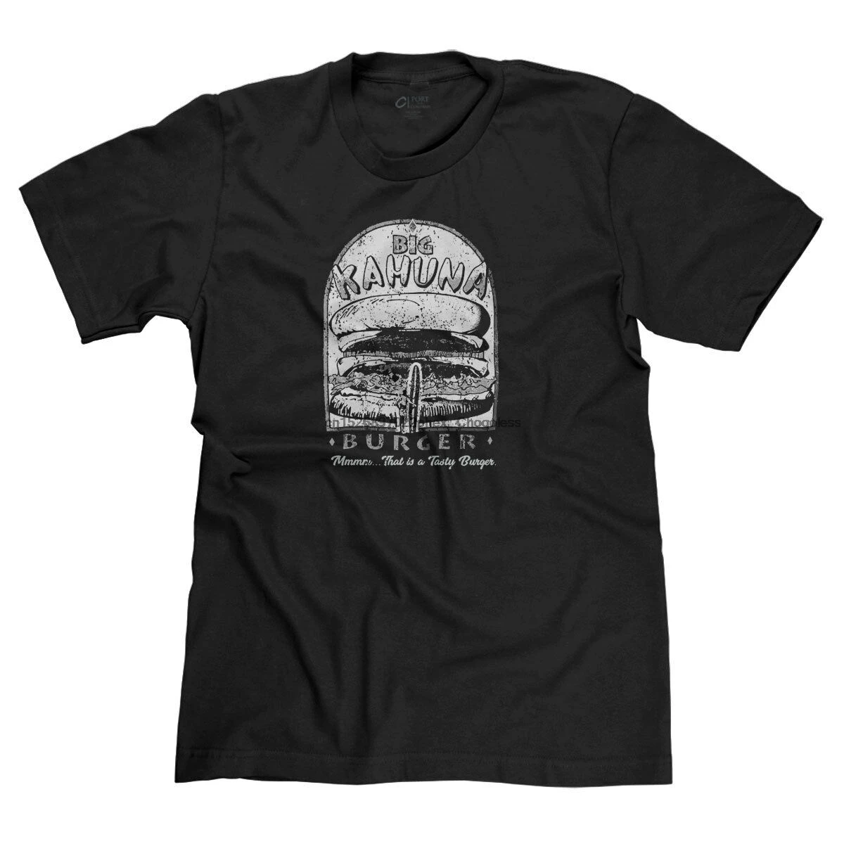 Большая Кахуна гамбургерная целлюлозная фикция Тарантино Сэмюэль L. Футболка с
