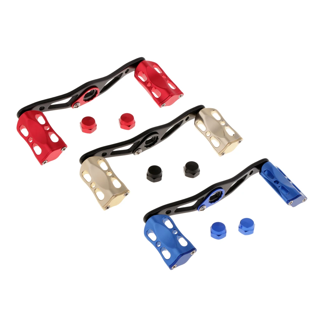 Replacement Aluminum Alloy Hollow Fishing Reel Handle for Baitcasting Reels